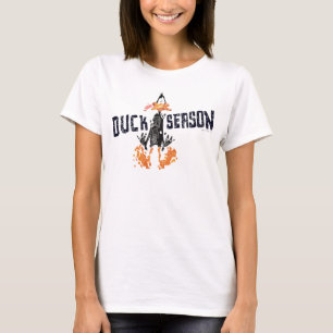 T-shirt DAFFY DUCK™ "Duck Season" desintegrado