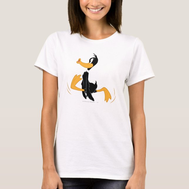 T-shirt DAFFY DUCK™ sendo louco (Frente)
