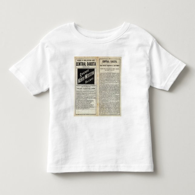 T-shirt Dakota central (Frente)