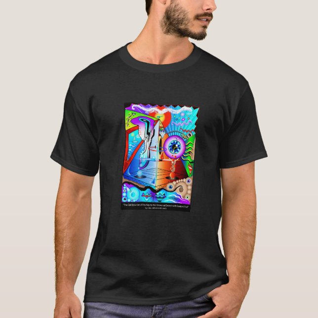 T-shirt Dali Eyezation Black (Frente)