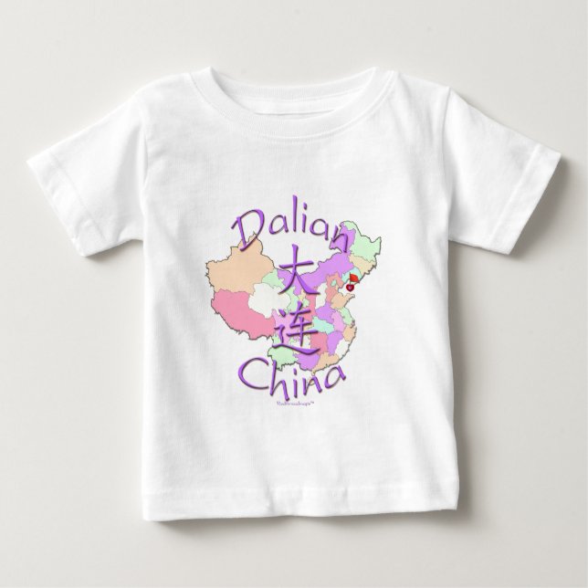 T-shirt Dalian China (Frente)