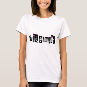 T-shirt Dama de honra
