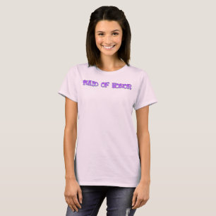 T-shirt Dama De Honra Corações