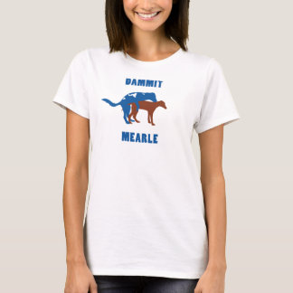 T-shirt Dammit Mearle - Tanque atlético feminino