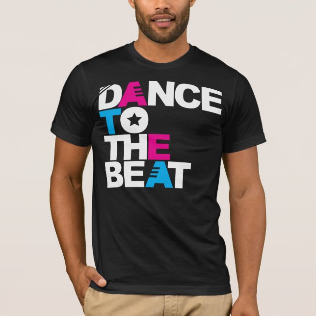 T-shirt Dança à batida (Frente)