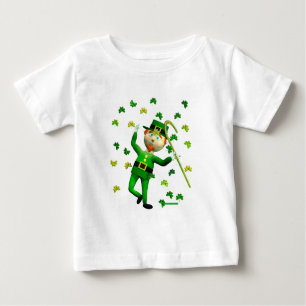 T-shirt Dança afortunada do Leprechaun