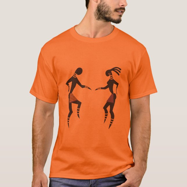 T-shirt dança africana (Frente)