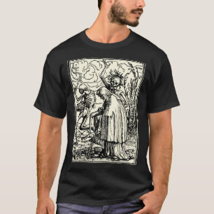 T-shirt Dança de morto, Dance of macabre (Holbein)