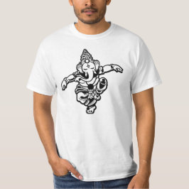 T-shirt Dançando Ganesha: Arte, Ciência, Intelecto, sabedo