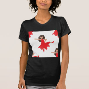 T-shirt dançarina emoji
