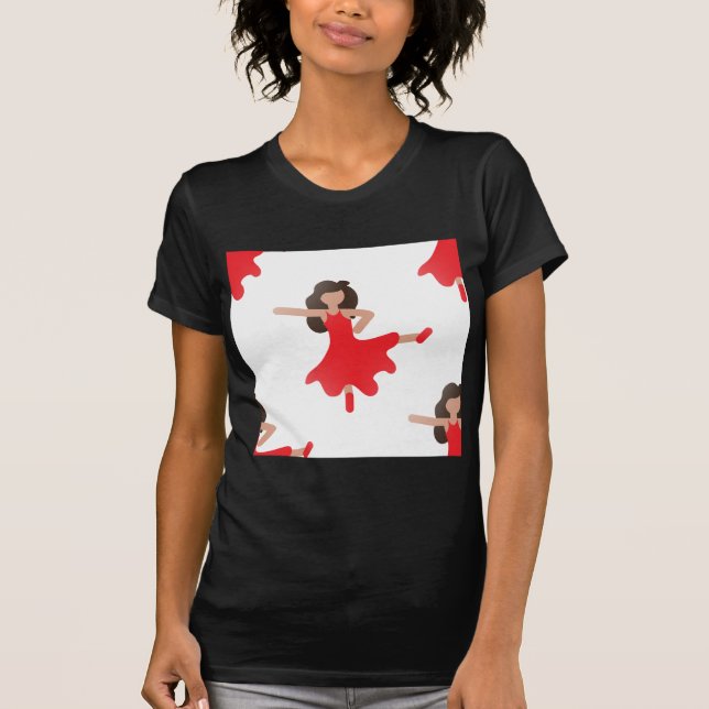 T-shirt dançarina emoji (Frente)