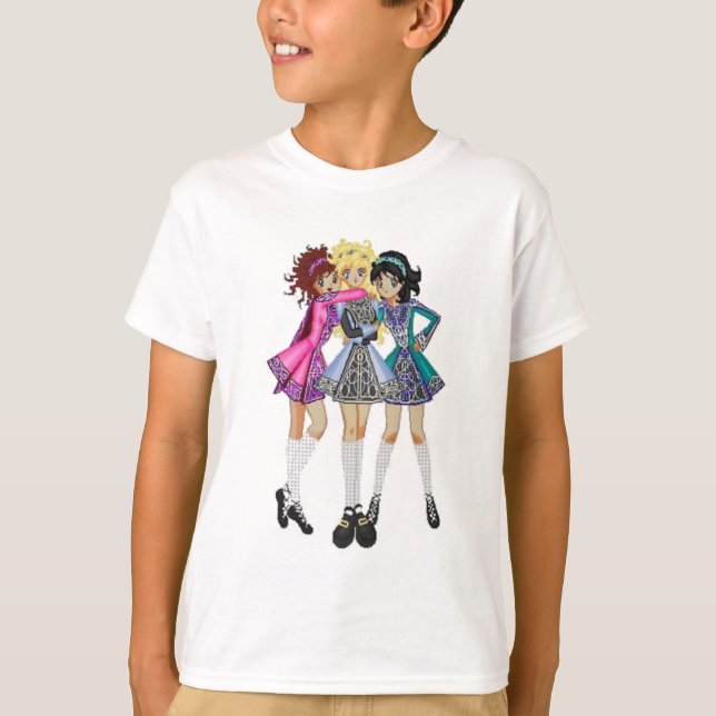T-shirt Dançarino irlandês (Frente)