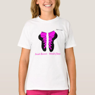 T-shirt Dançarino irlandês - classe do mundo