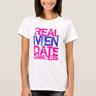 T-SHIRT DANÇARINOS REAIS DA DATA DOS HOMENS