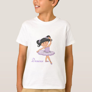 T-shirt Dancer-Little Ballerina em Tutu
