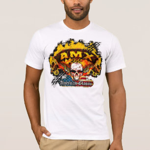 T-shirt Dardo de AMC AMX - crânio da bandeira da