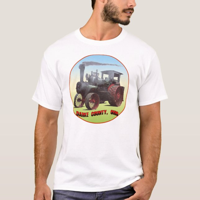 T-shirt Darke County Ohio (Frente)