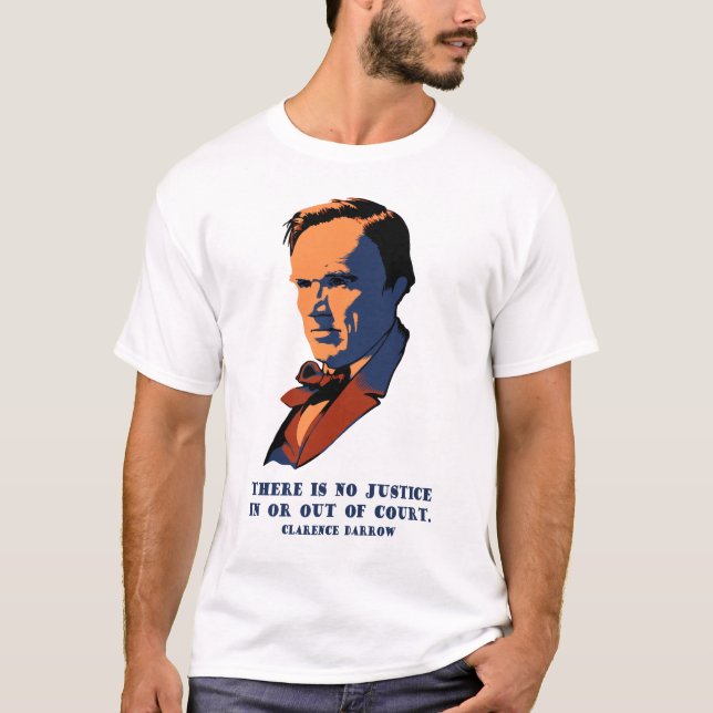 T-shirt Darrow - justiça (Frente)