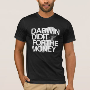 T-shirt Darwin (homens)