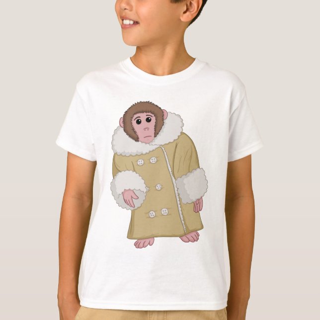 T-shirt Darwin, o Macaco Ikea (Frente)