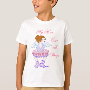 T-shirt das asas da mãe