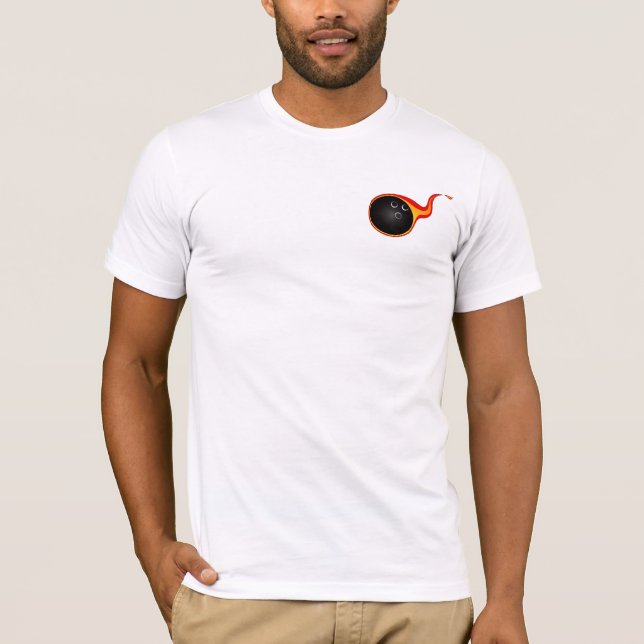 t-shirt das boliches - logótipo (Frente)