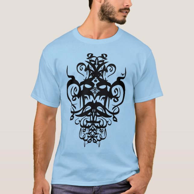 T-shirt das caras (Frente)