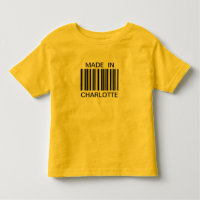 T-shirt das cidades do código de barras