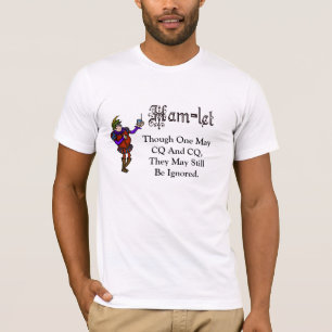 T-shirt das citações da qualidade de cópia Hamlet