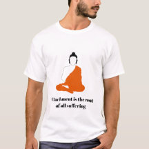 T-shirt das citações de Buddha