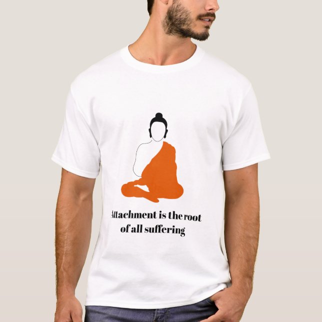 T-shirt das citações de Buddha (Frente)