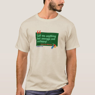 T-shirt das citações de Williams da arte