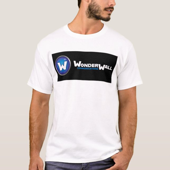 T-shirt das comunicações de Wonderwall (Frente)