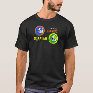 T-shirt das contagens dos campeões de NFC do Gree