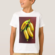 T-Shirt das Crianças de Arte Banana