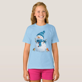 T-Shirt das Crianças de Férias de Inverno encantad