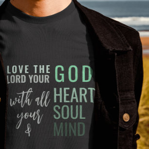 T-shirt das Escrituras Cristãs