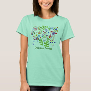 T-shirt das fadas do jardim