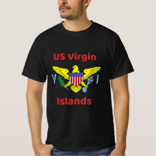 T-Shirt das Ilhas Virgens dos EUA