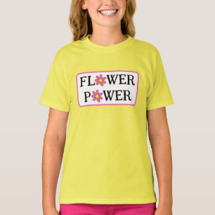 T-Shirt Das Meninas De Energia Flor