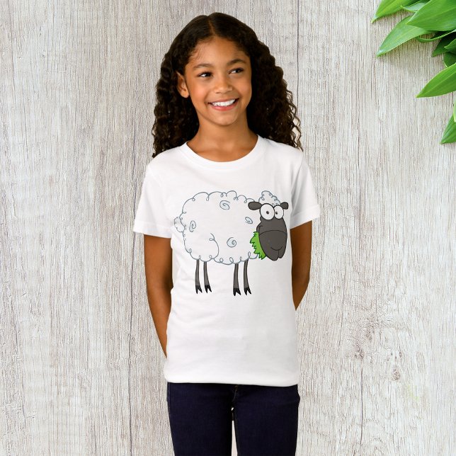 T-Shirt das Meninas de Ovelhas (Criador carregado)