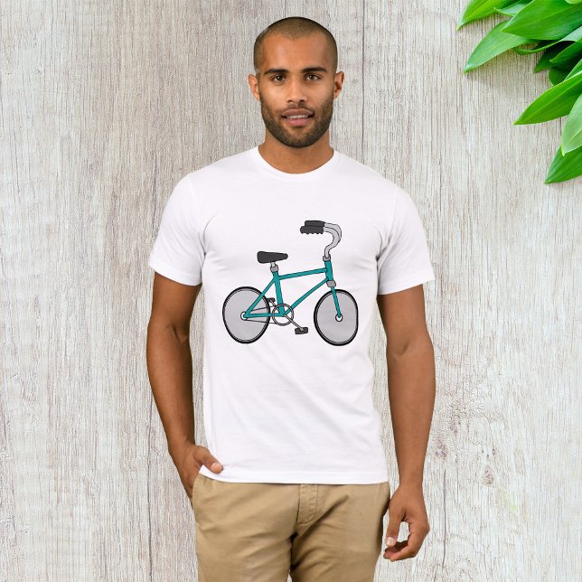 T-Shirt das Mens de Bicicleta legal (Criador carregado)