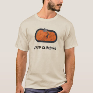 T-shirt das Mens de Escalada