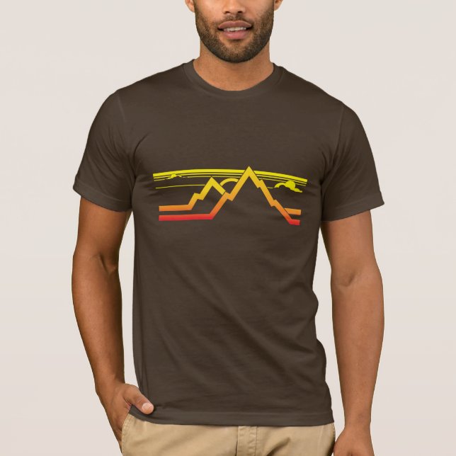 T-shirt das montanhas (Frente)