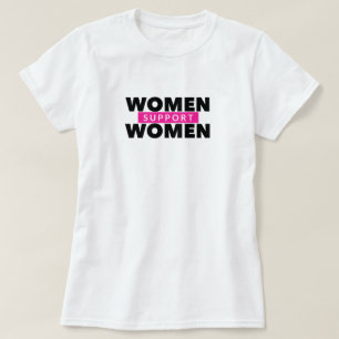 T-shirt das mulheres 2 do apoio das mulheres