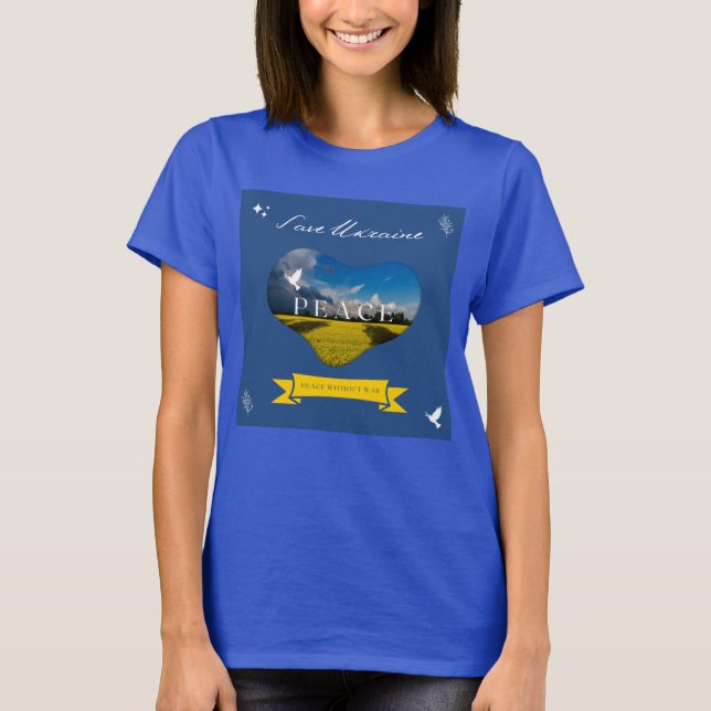 T-shirt das Mulheres da Paz (Frente)