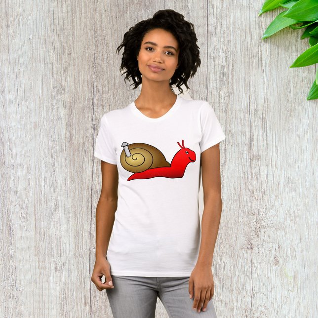 T-Shirt das Mulheres de Caracol (Criador carregado)