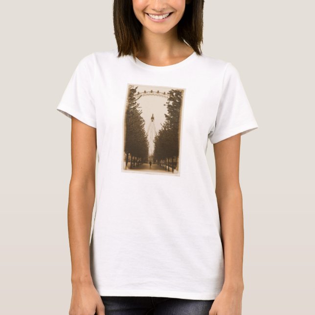 T-Shirt das Mulheres de Londres (Frente)