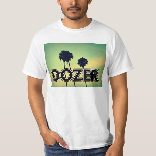 T-shirt das palmeiras de Dozer™ (Frente)