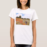 T-shirt das papoilas de Monet<br><div class="desc">T-shirt das papoilas de Monet. Óleo em canvas desde 1873. Uma de Monet o mais famoso e de pinturas mais adiantadas amados, Coquelicots ou papoilas vermelhas caracteriza duas mulheres que andam com suas crianças em um campo ensolarado de flores vermelhas da papoila. Um presente bonito para fãs de Monet, de...</div>